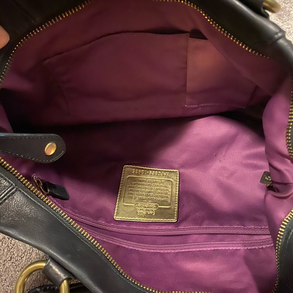 Coach Madison Julianne in Black Leather (Medium) - Picture 5 of 5
